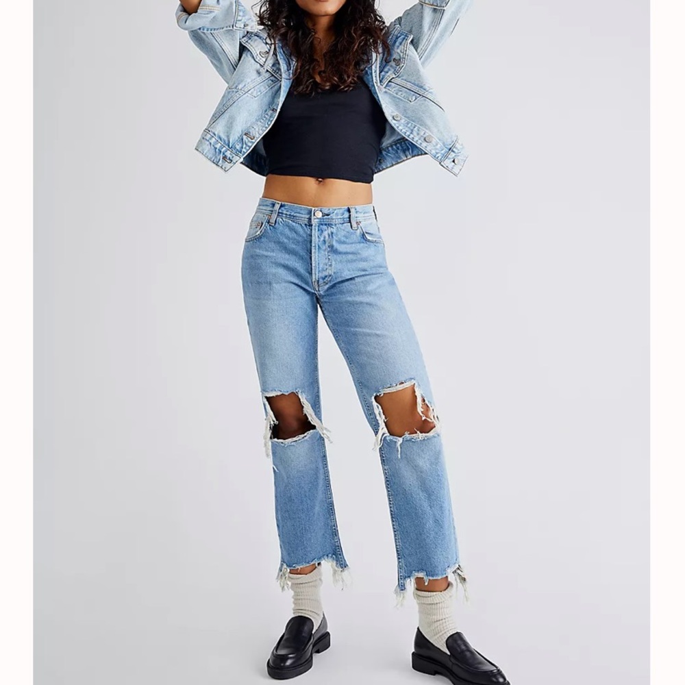 Free People Maggie Mid Rise
